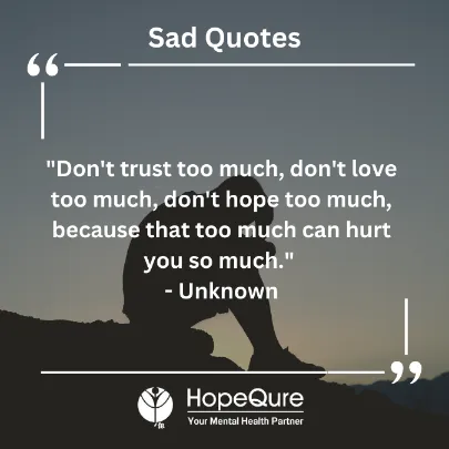 100 Sad Quotes In English With Images