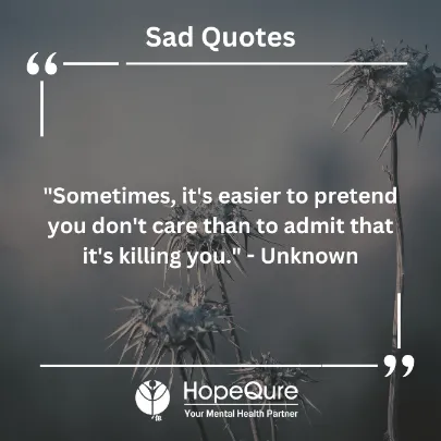 100 Sad Quotes In English With Images