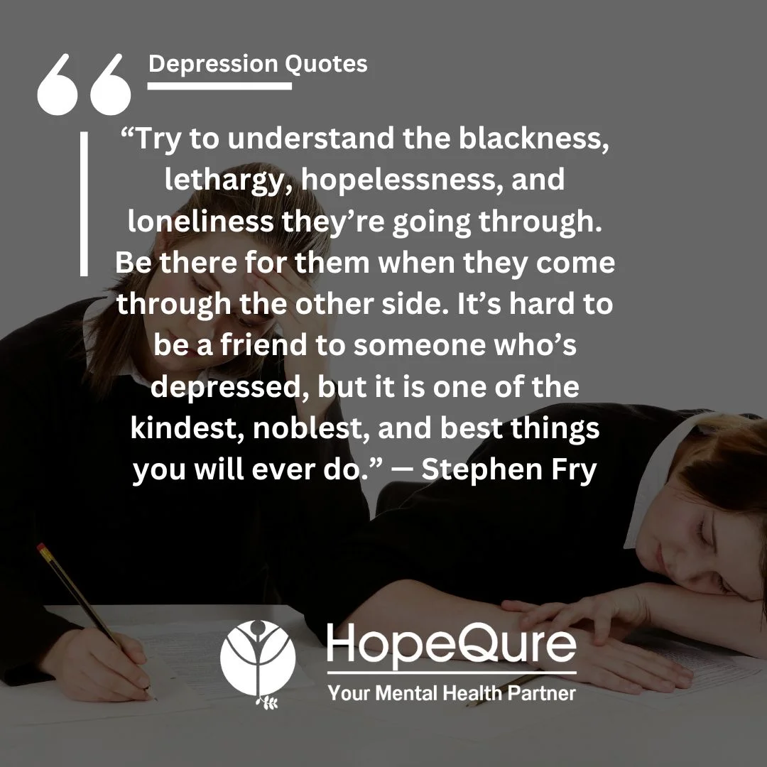 150+ Best Depression Quotes With Images | HopeQure