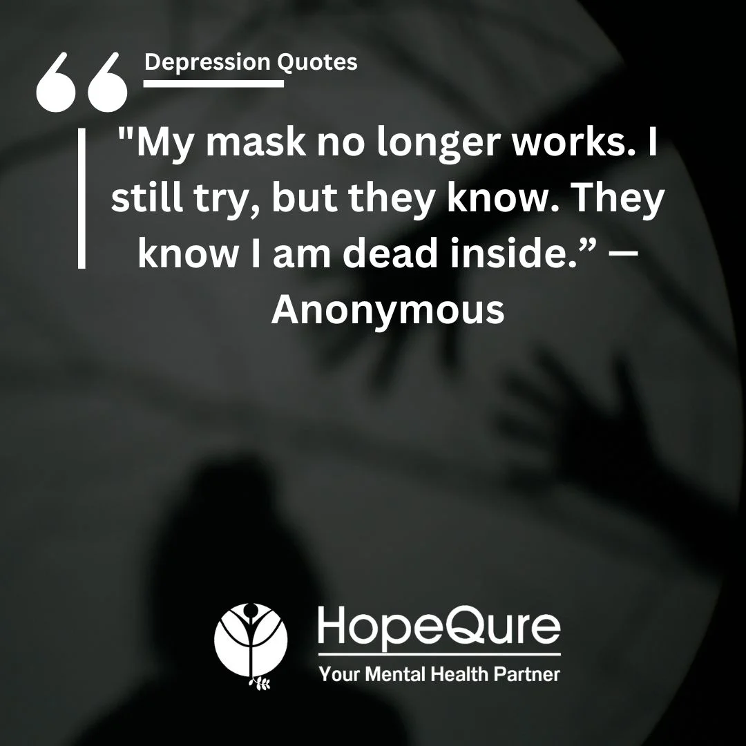 150+ Best Depression Quotes With Images | HopeQure