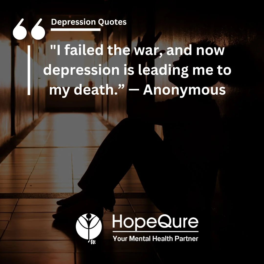 150+ Best Depression Quotes With Images | HopeQure