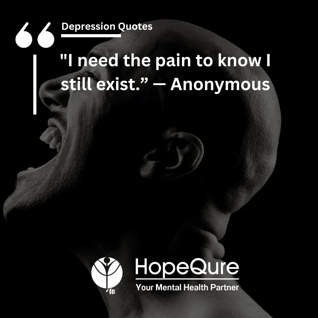 depression quotes, english text, mobile, wallpaper, image, dark background with image