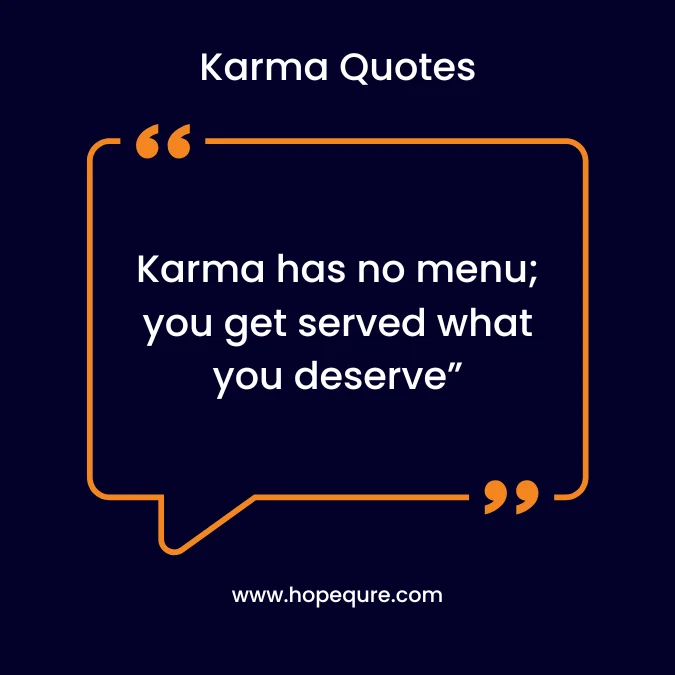 45 Karma Quotes with Images to Inspire You - HopeQure