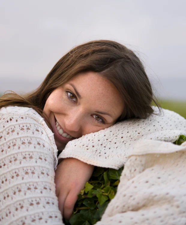 A person smiling and relaxing, Therapy in Kolkata