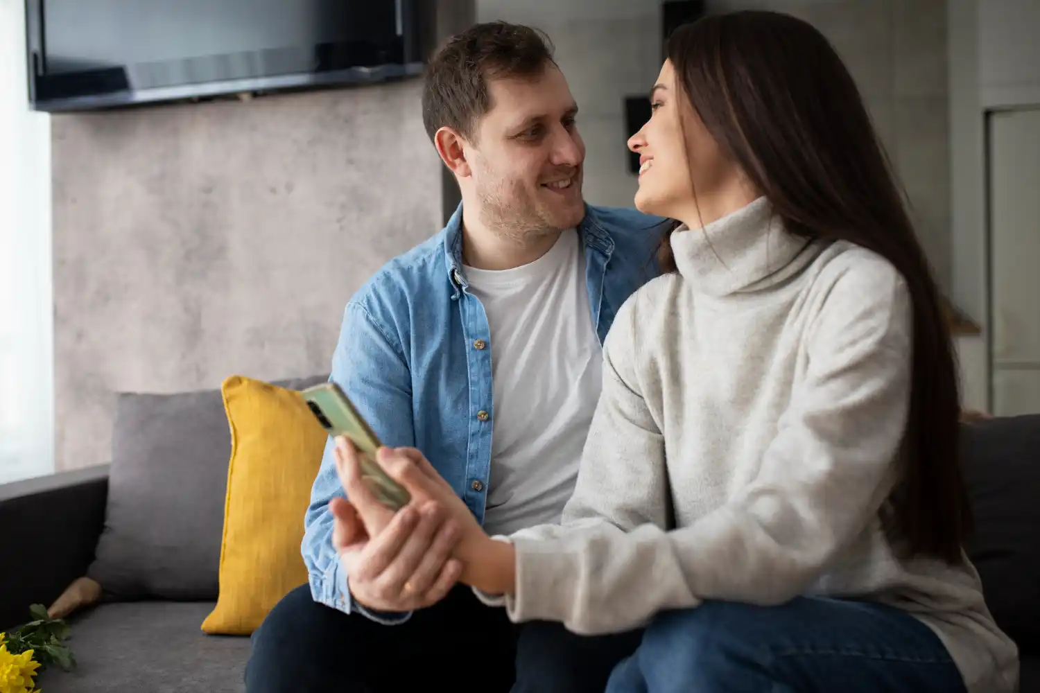 Relationship support program illustration - guidance for couples and individuals